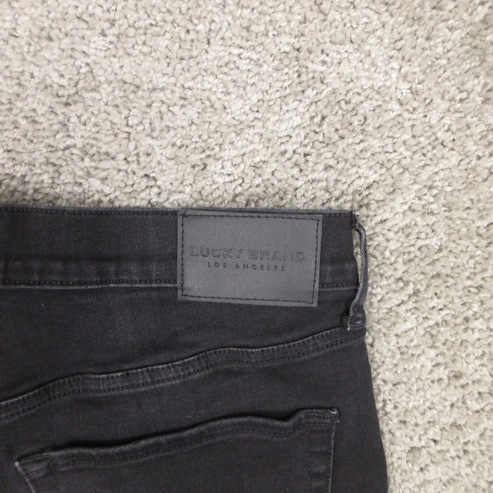 Lucky Brand Jeans‎ Mens 32x27 (Tag 32x32) Black 221 Straight Faded Denim Pants